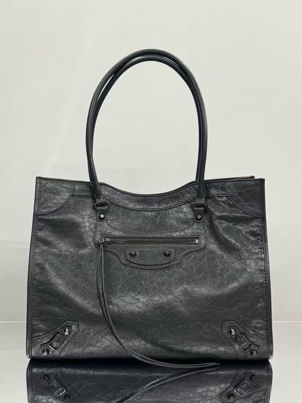 Balenciaga Grey Large Tote Bag