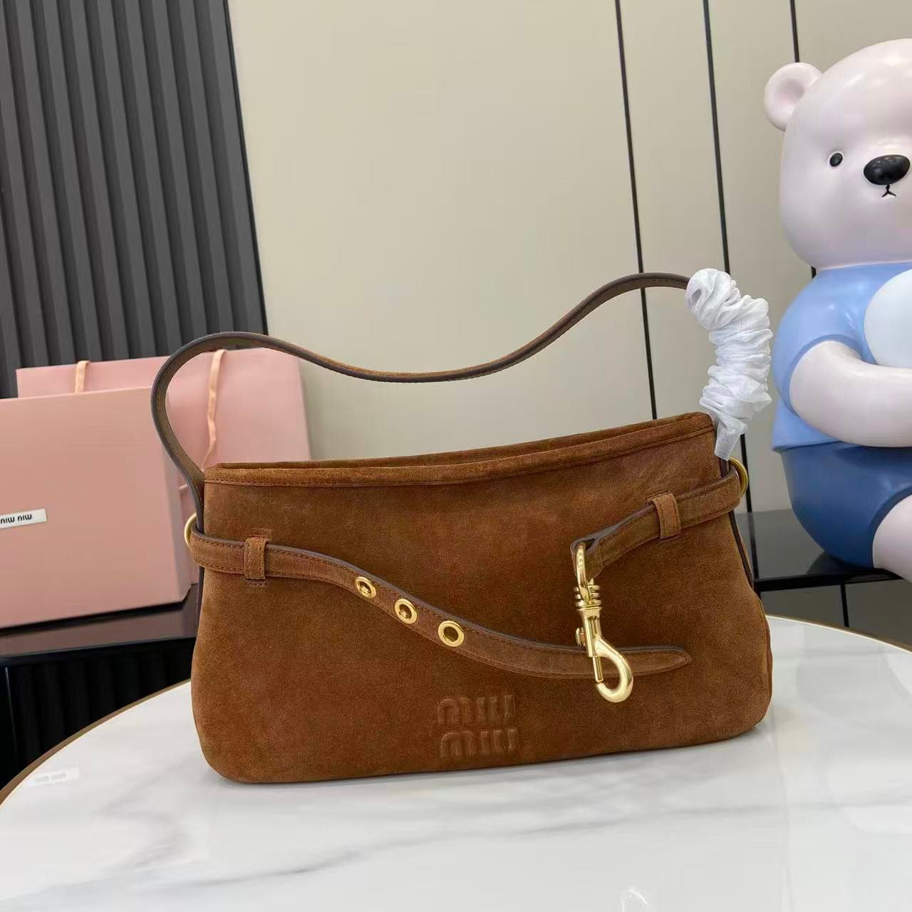 Miu Miu Brown Bags 5BC182
