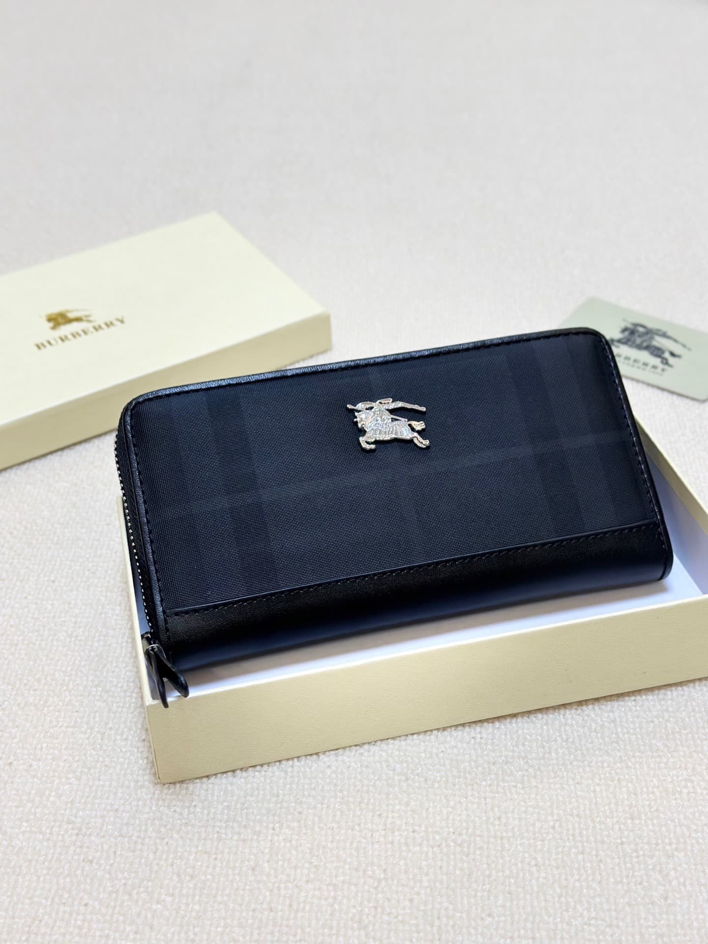 Burberry Black Wallets