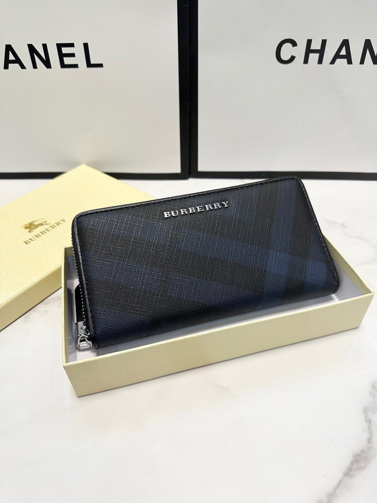 Burberry Blue Wallets