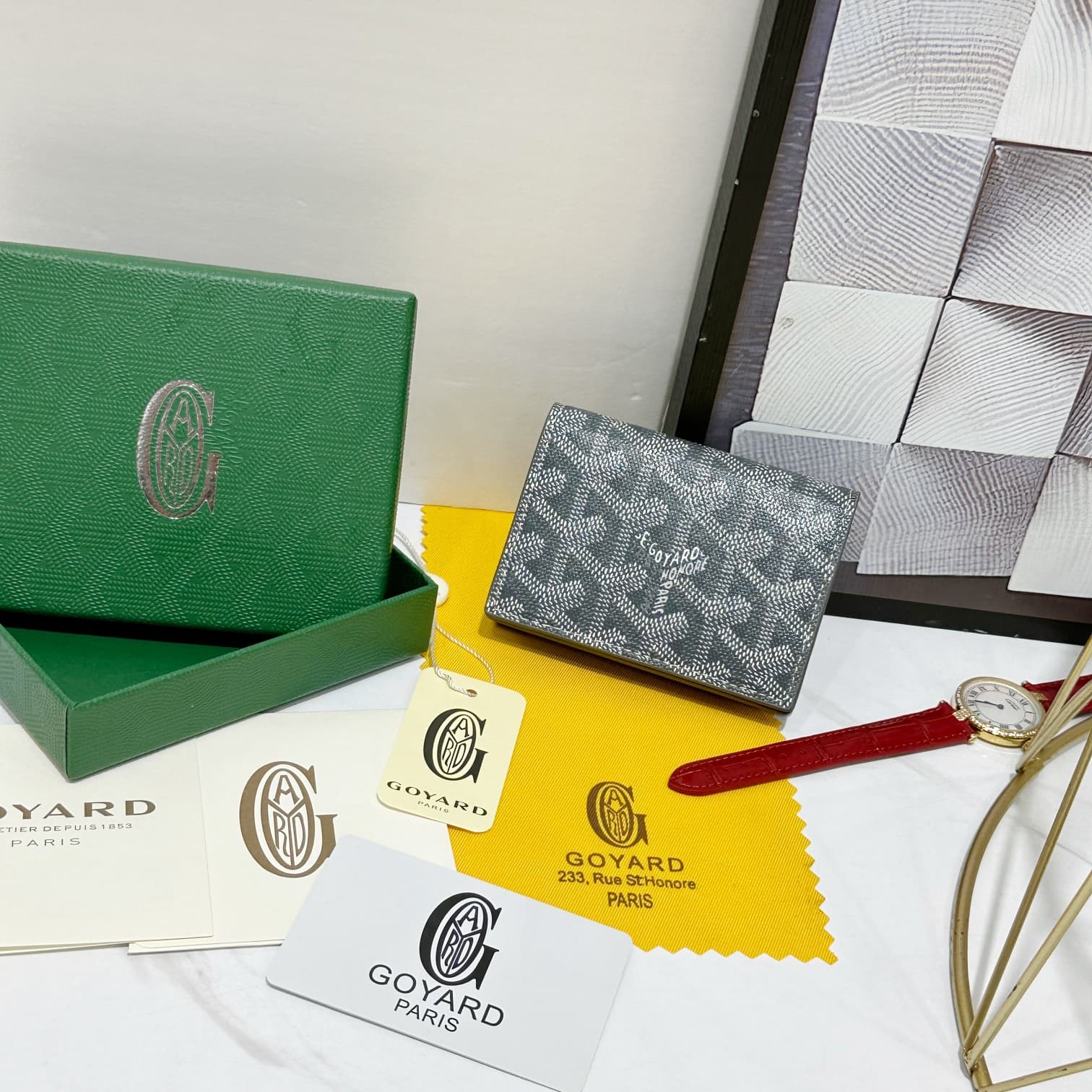 Goyard Grey Accessory 98512