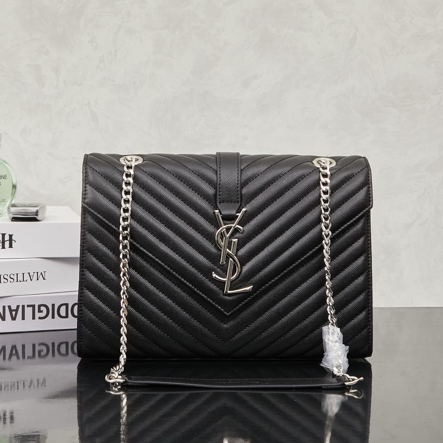 Saint Laurent Black Large Bag 1856