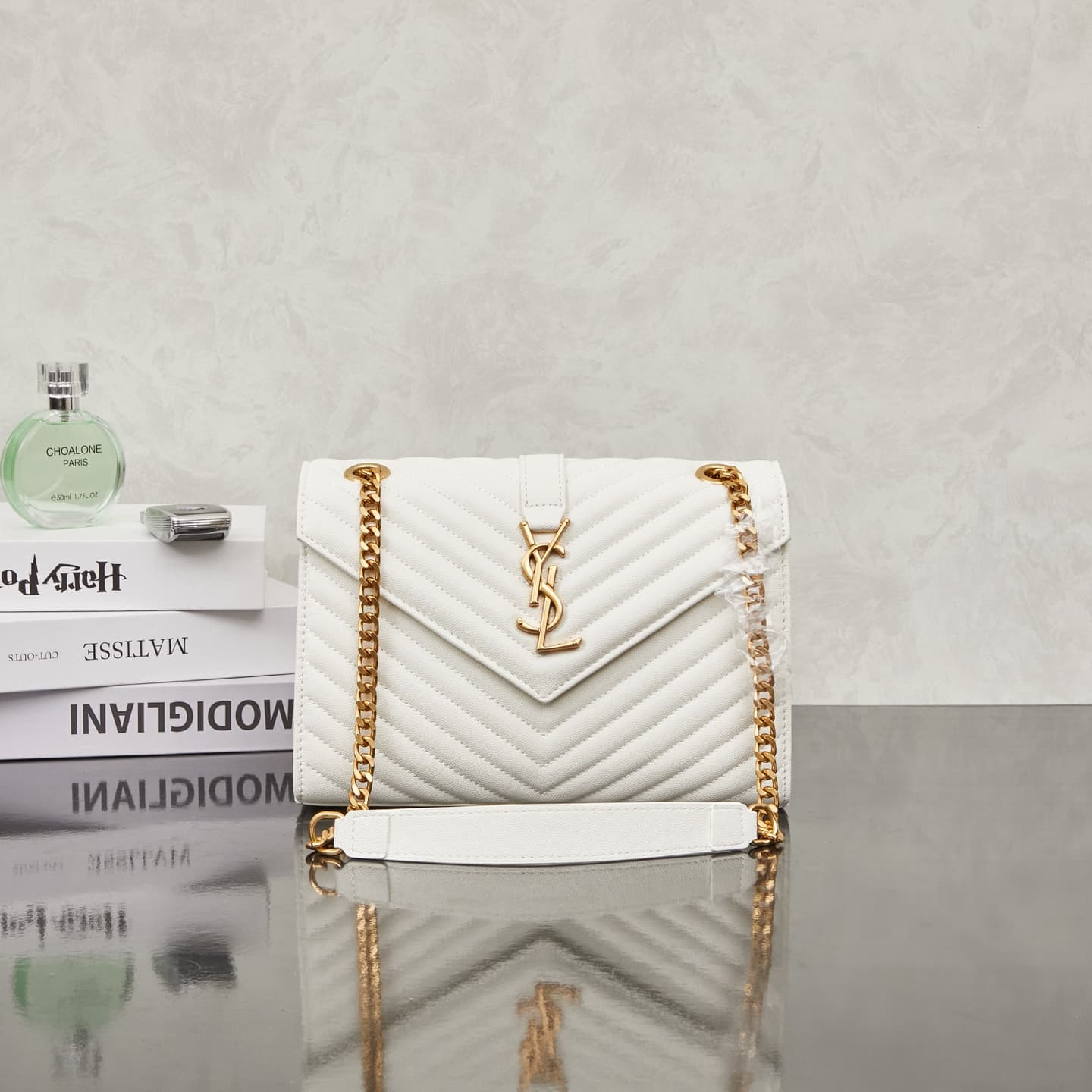 Saint Laurent Black Medium Bag 1857
