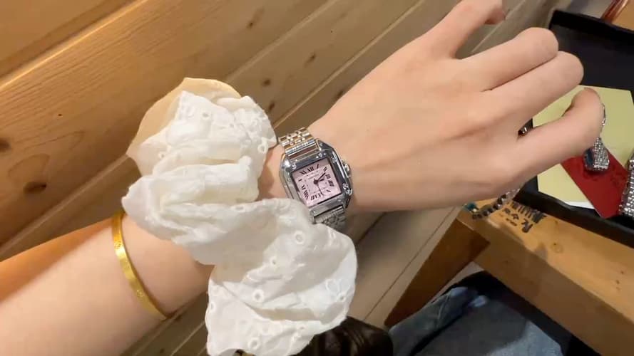 Cartier Blue Watch