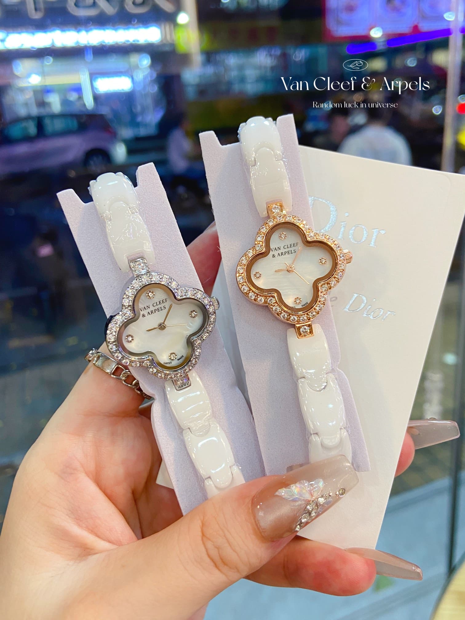 Van Cleef & Arpels White Watches