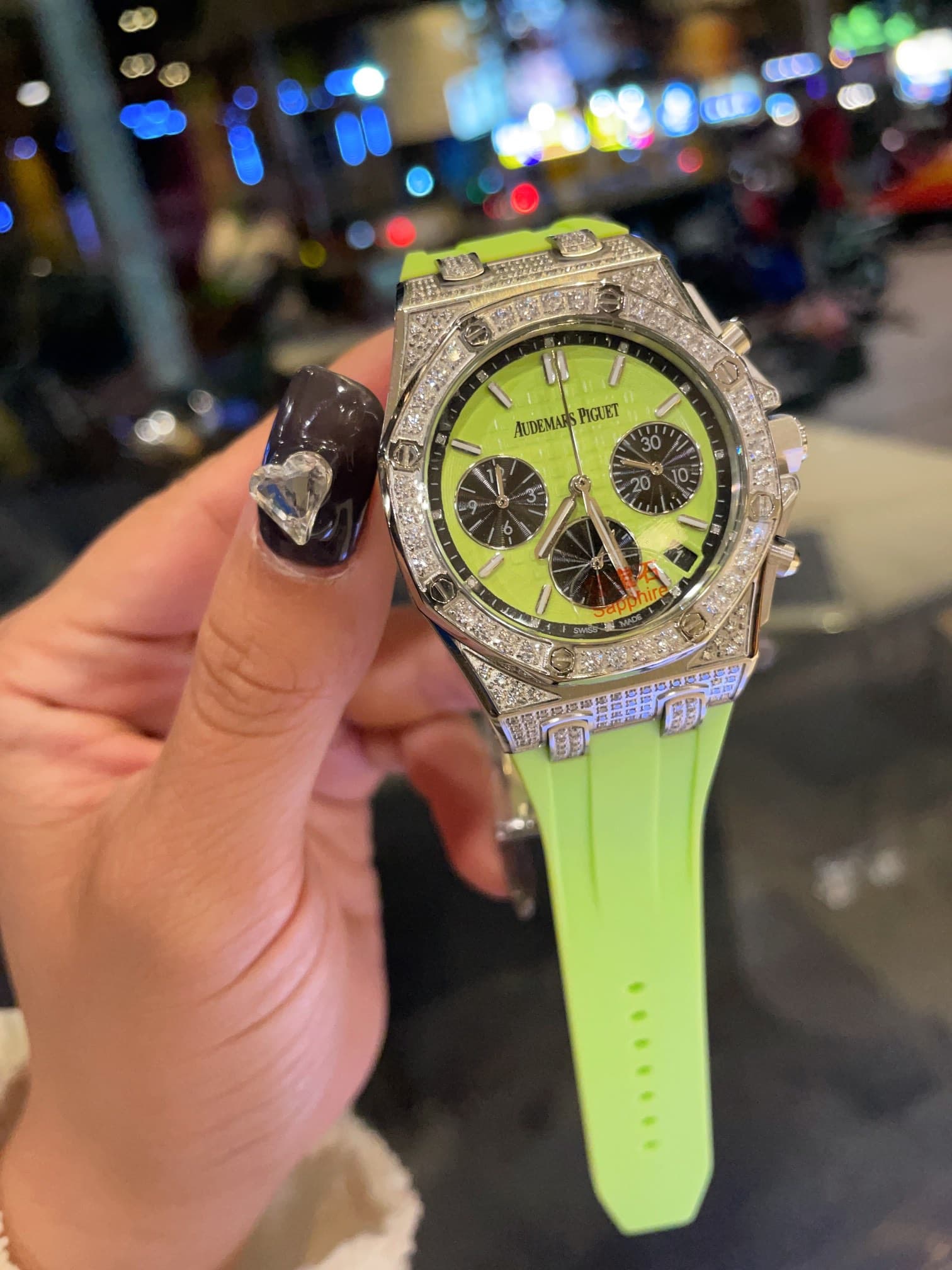 Audemars Piguet White Watch VK67