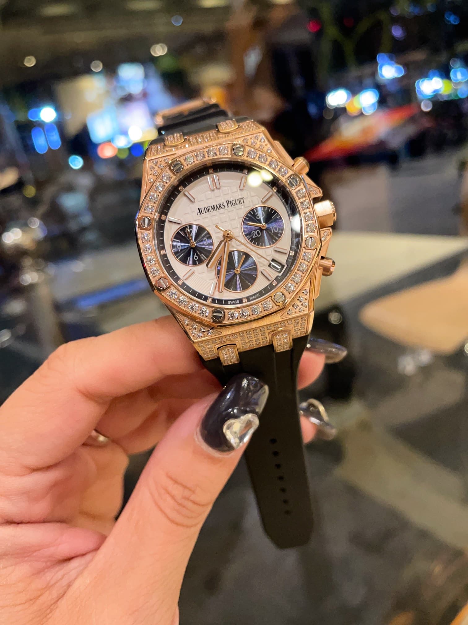 Audemars Piguet White Watch VK67