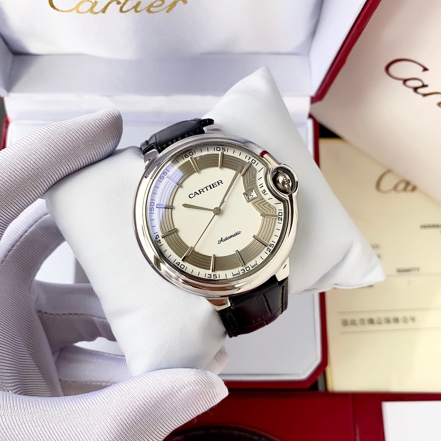 Cartier White Watch