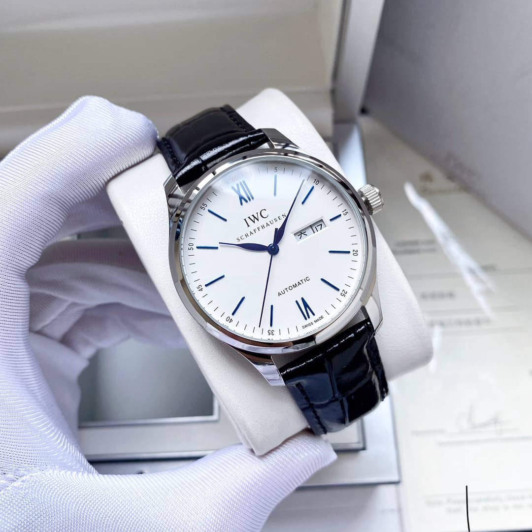 IWC White Watch