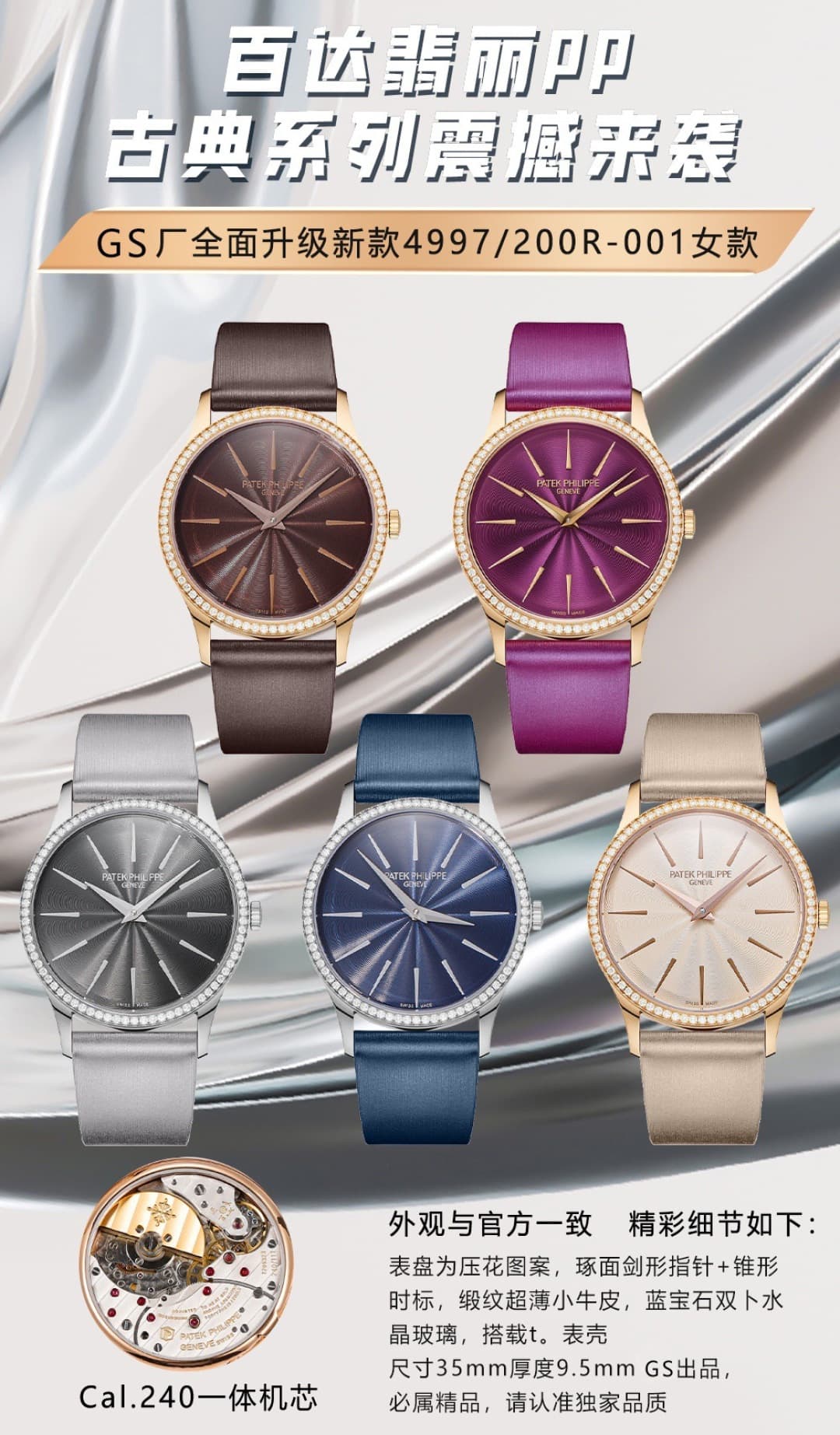 Patek Philippe Blue Watch 1