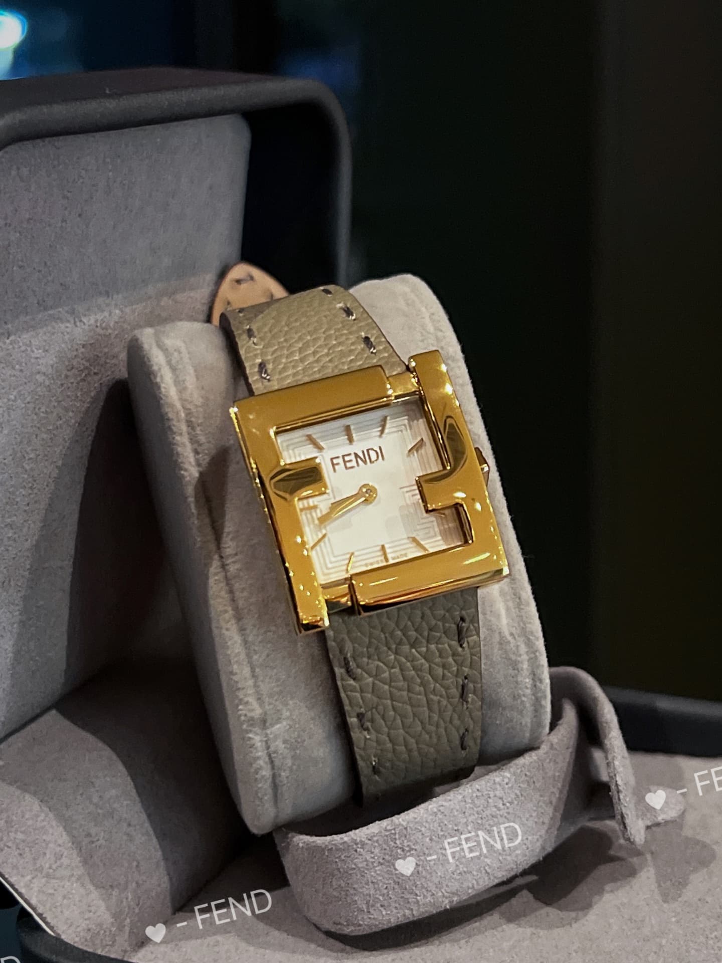 Fendi White Belt