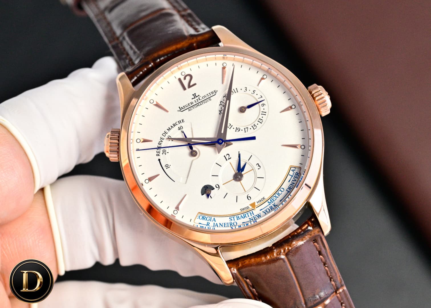 Jaeger-LeCoultre Brown Watch Q1428421