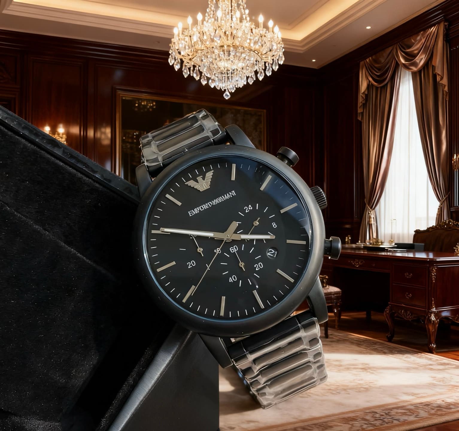 Armani Black Watch AR1895