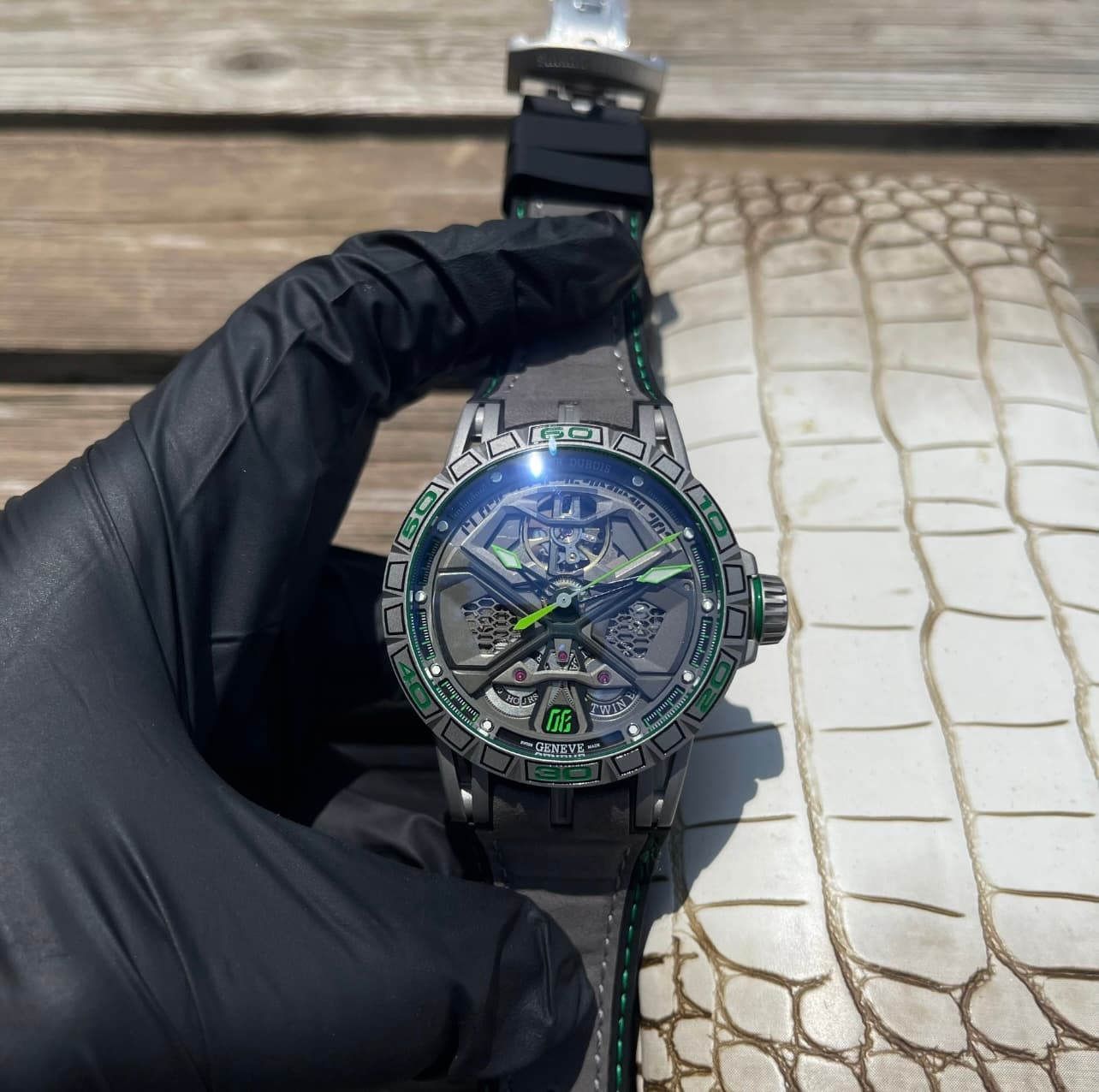 Luxury Brand Black Watch