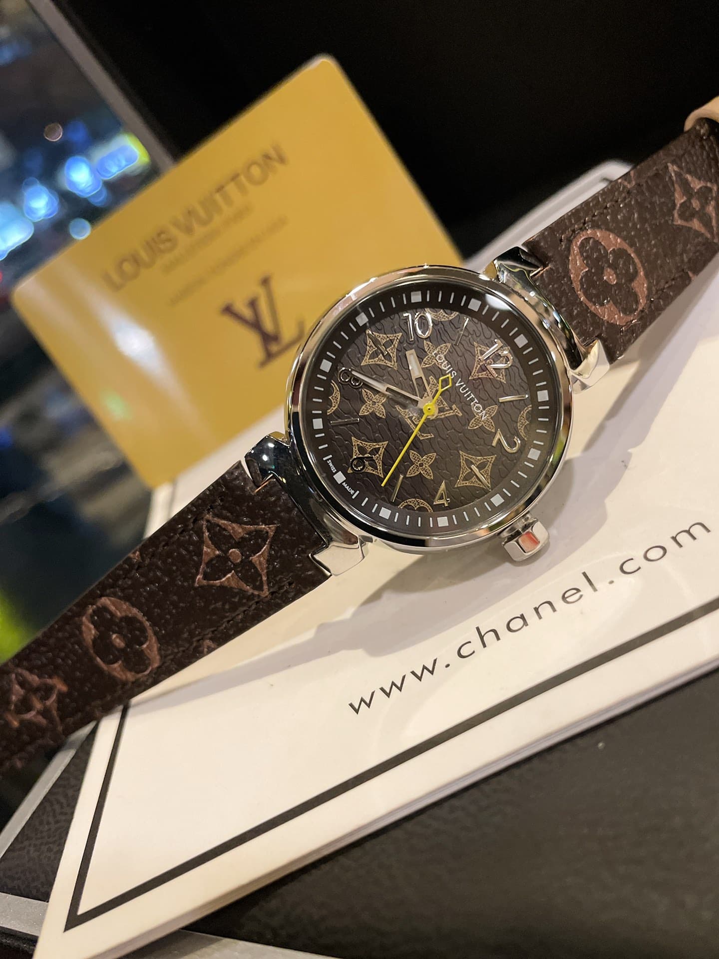 Louis Vuitton White Watch