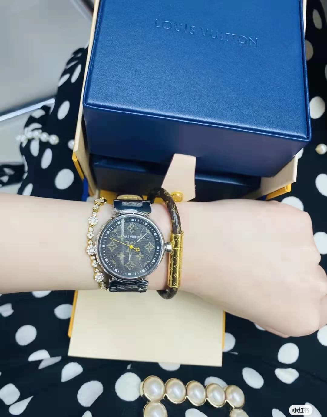Louis Vuitton White Watch