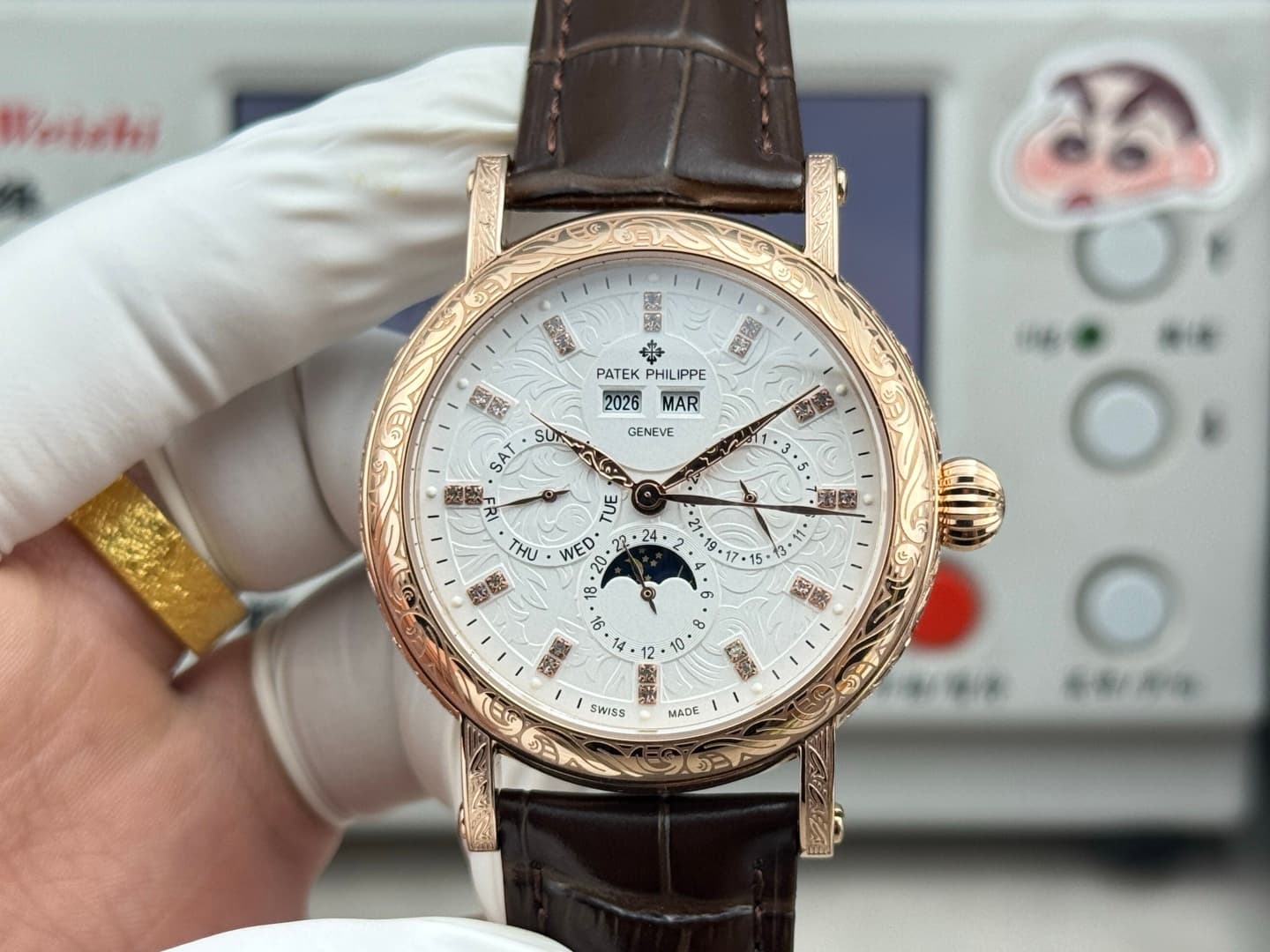 Louis Vuitton Silver Watch