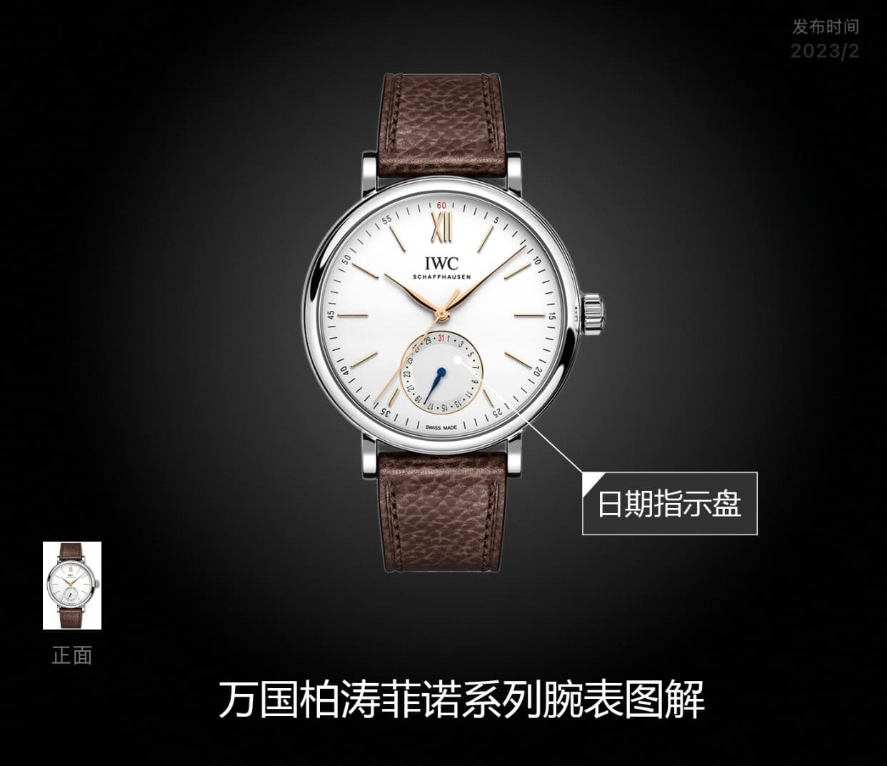 IWC Black Watch IW359201