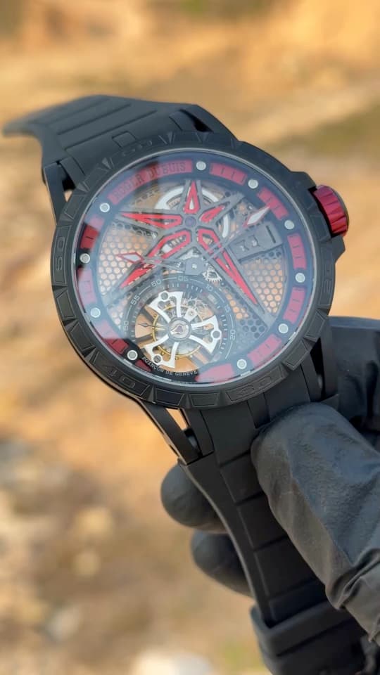 Luxury Brand Black Watch