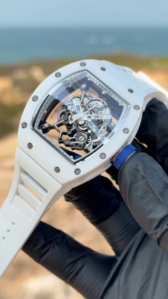 Luxury Brand White Watch RM055