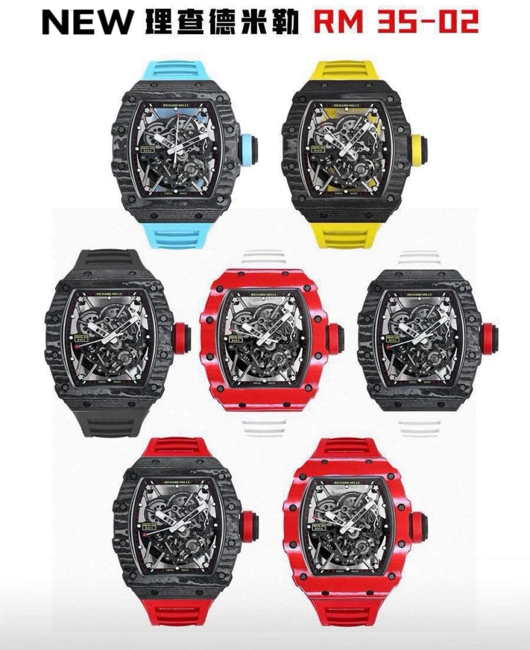 Luxury Brand Black Watch