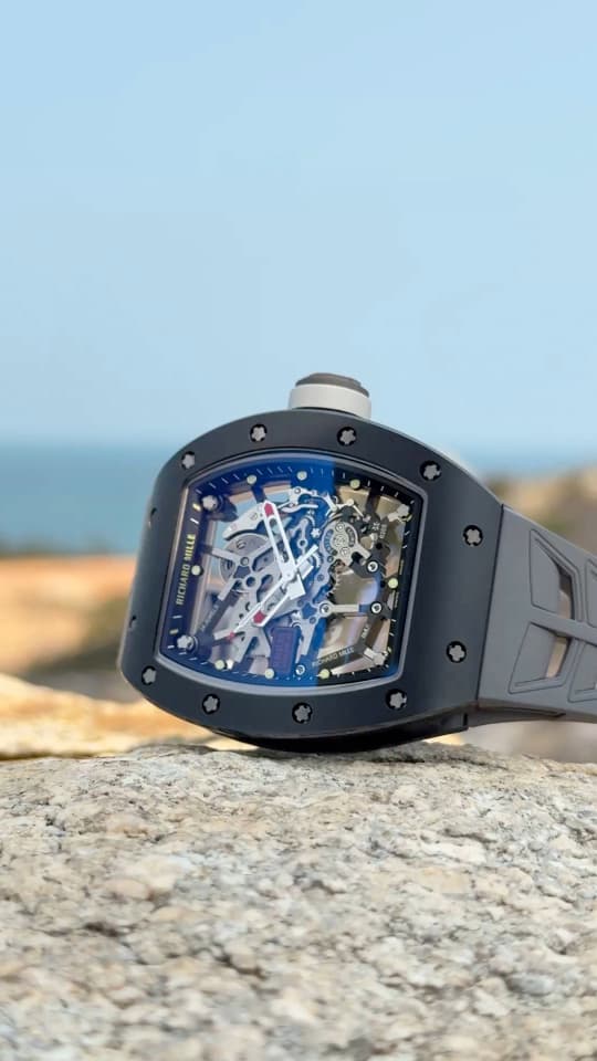 Luxury Brand Black Watch RM035