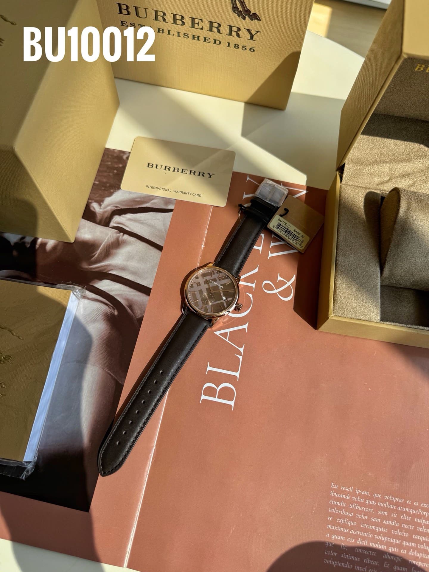 Burberry Black Watch BU10012