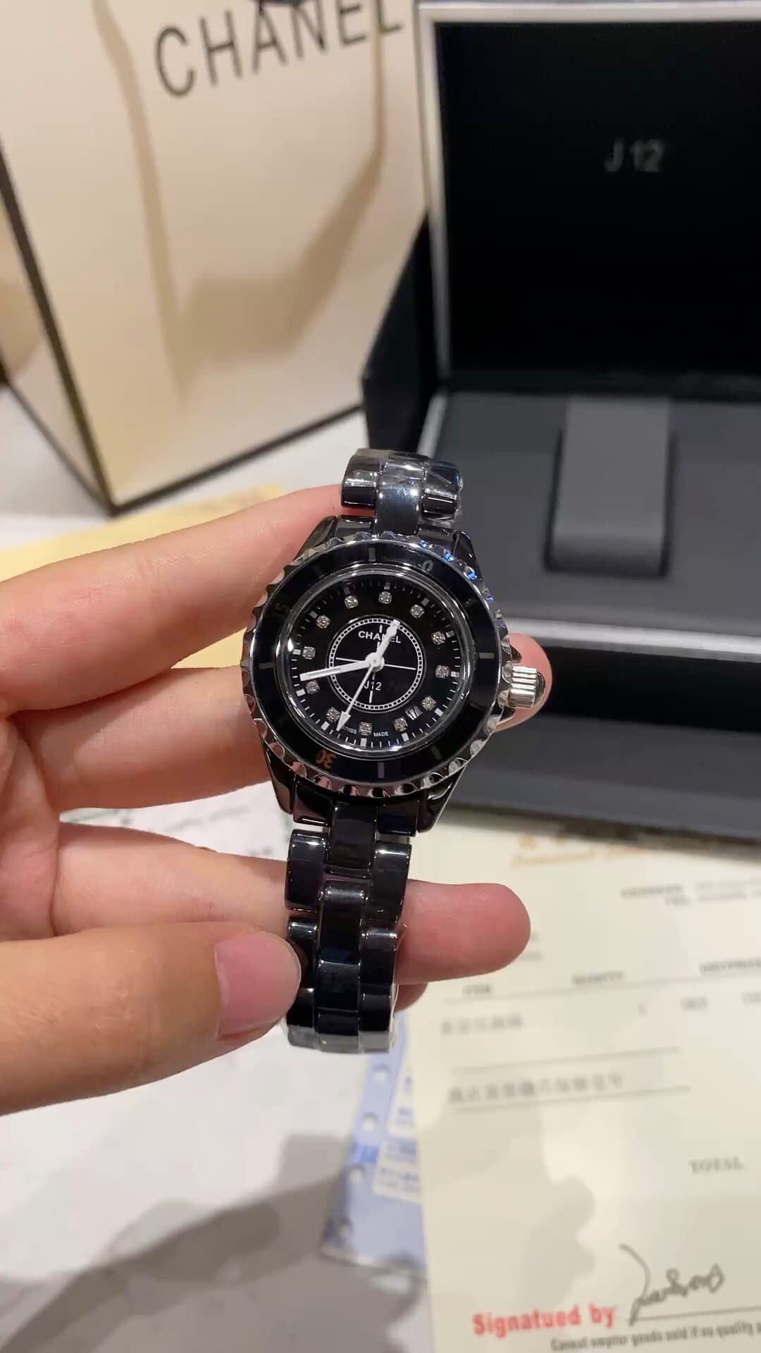 Chanel Black Watch
