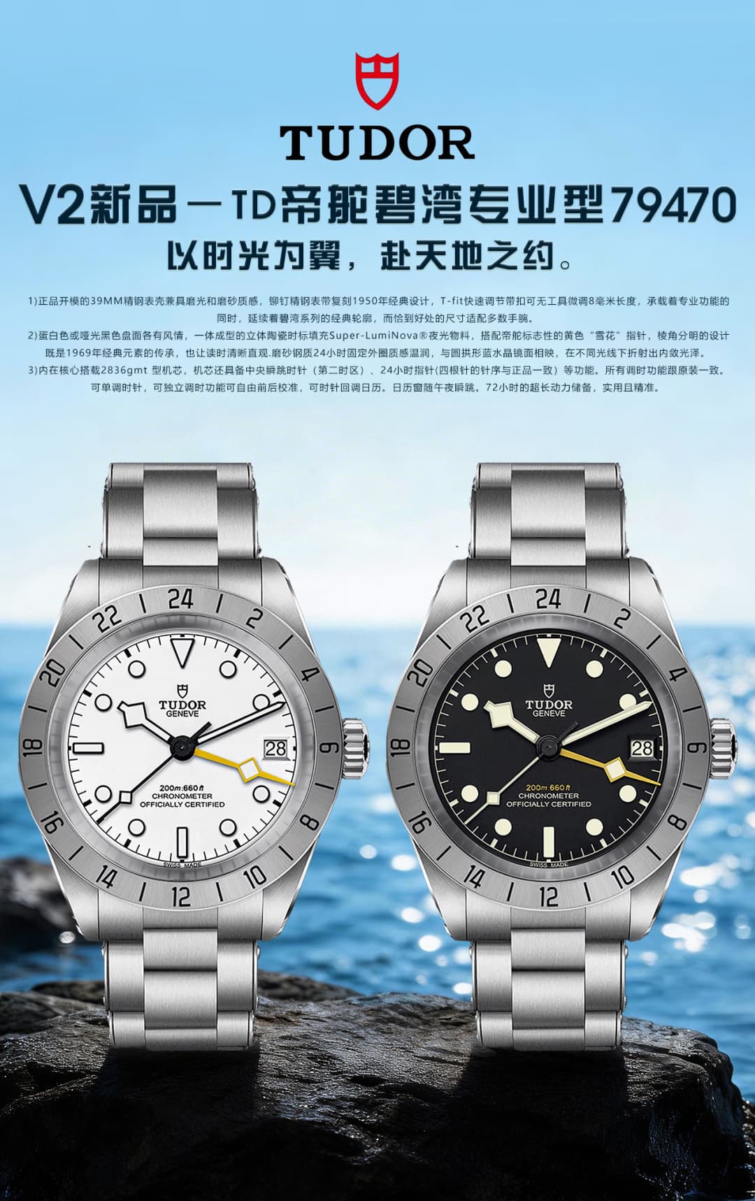 Tudor Black Watch