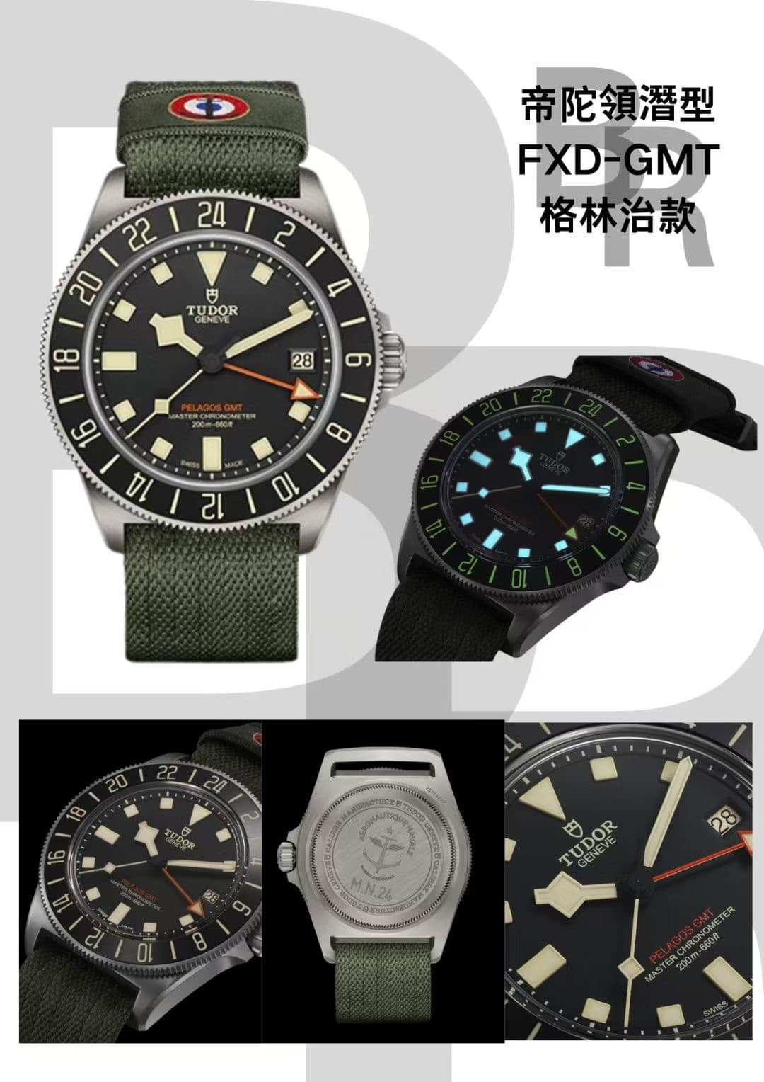 Tudor Black Watch