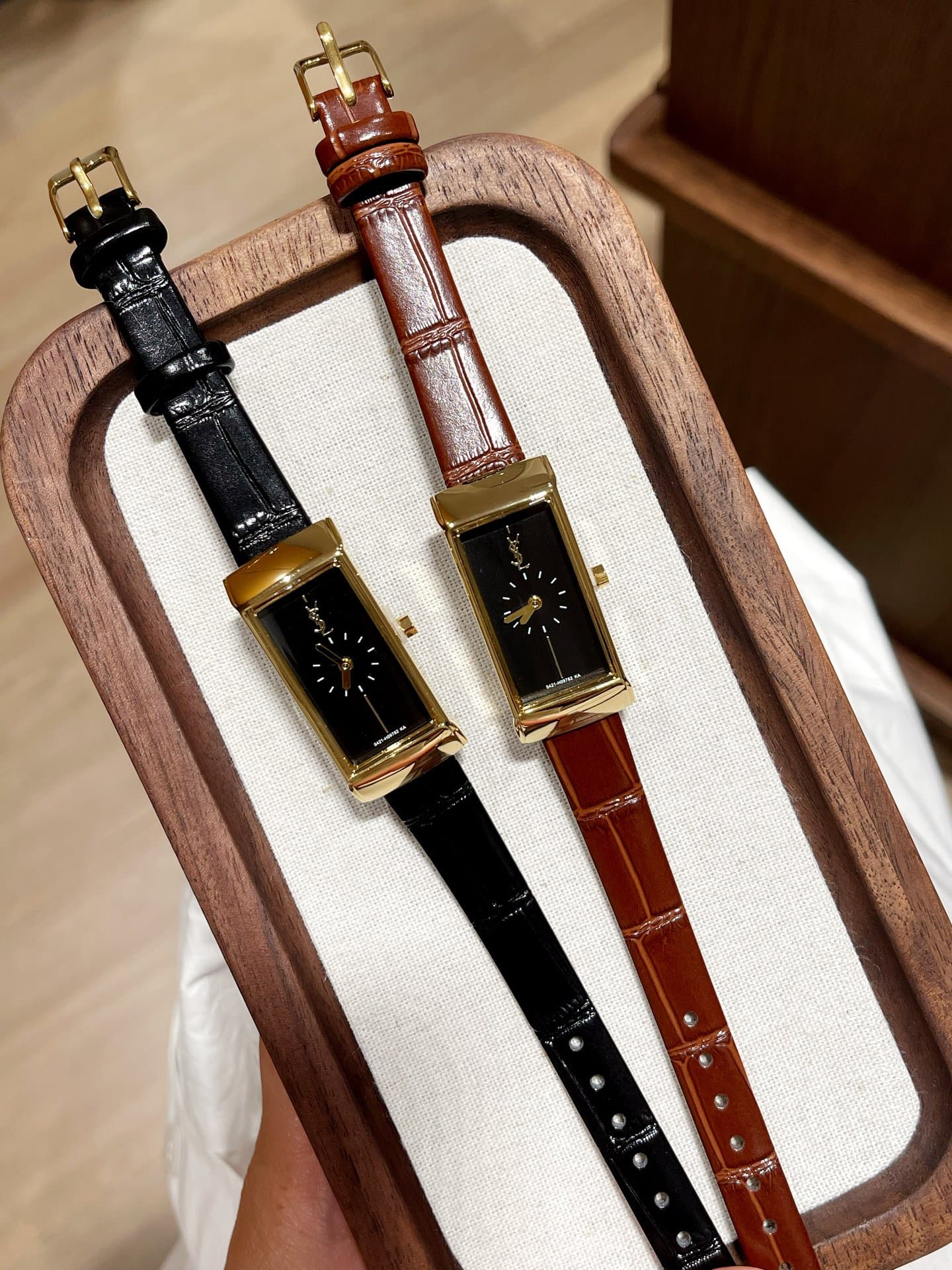 Saint Laurent Red Belt