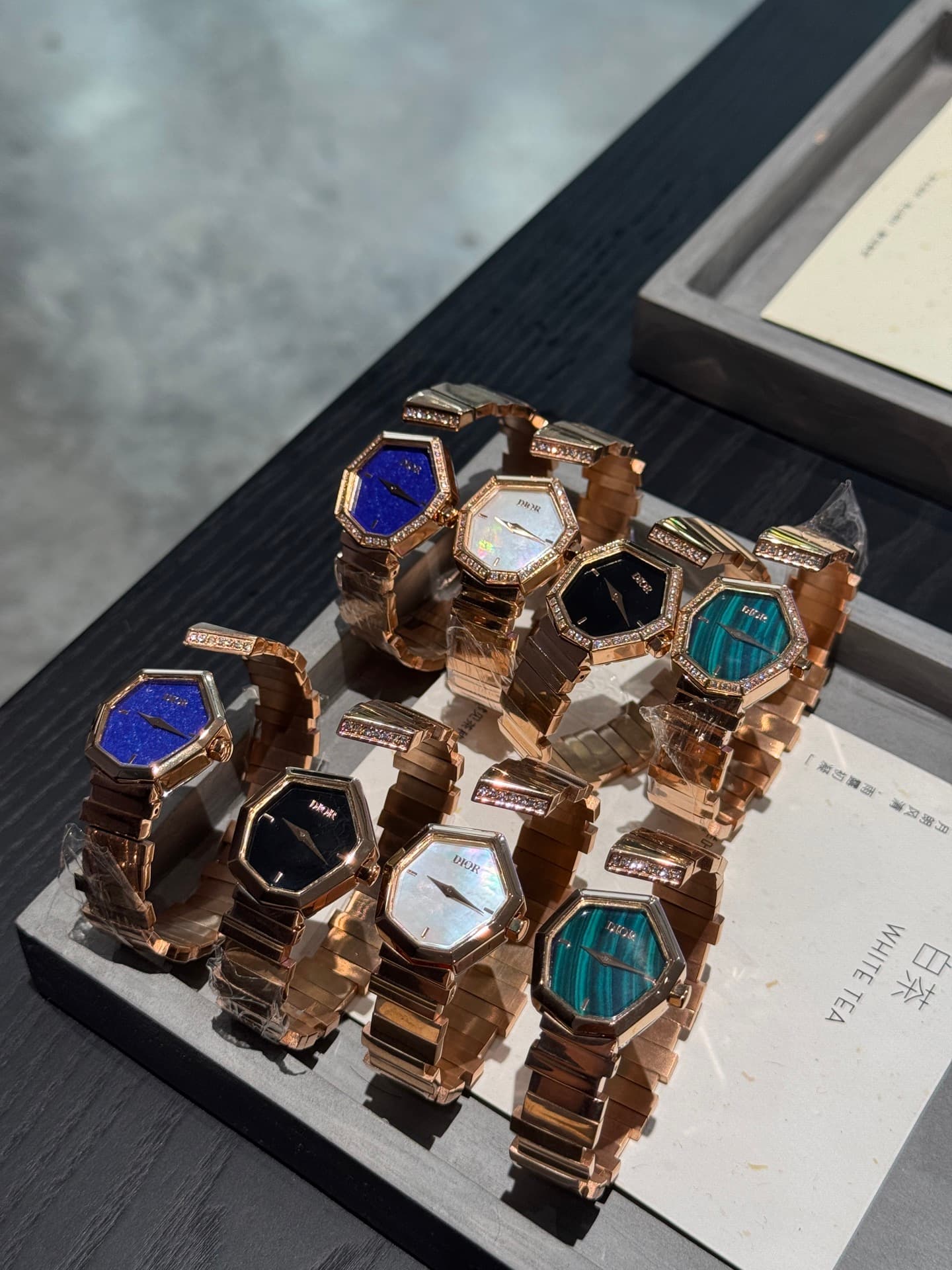Dior White Watch