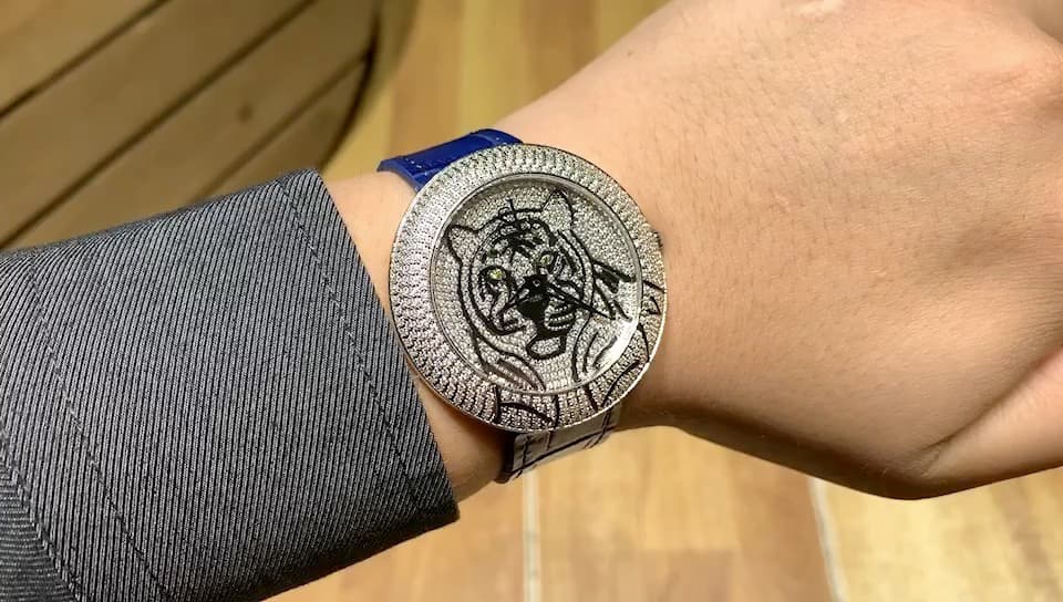 Luxury Brand Blue Watch
