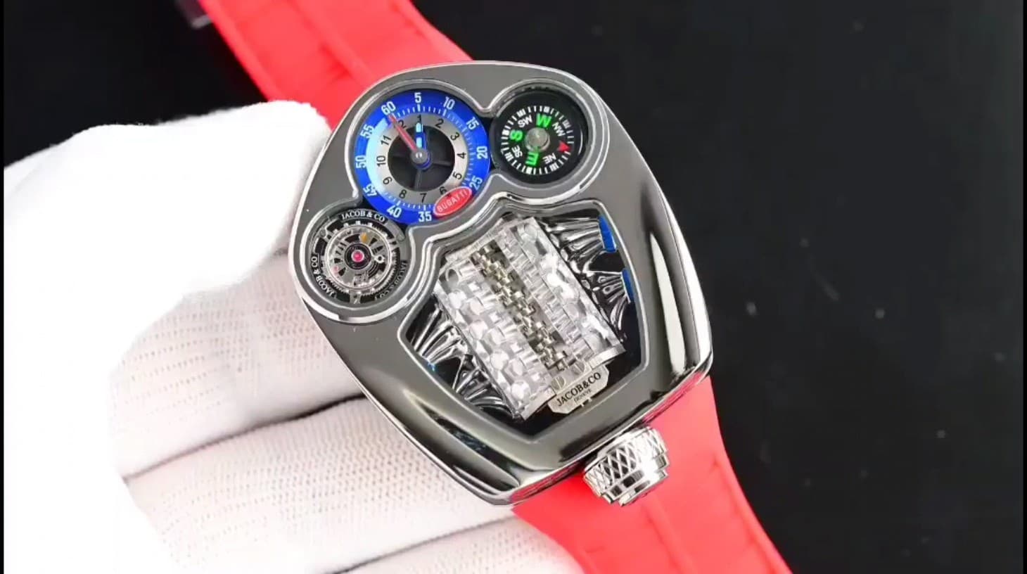 Luxury Brand Black Watch V16