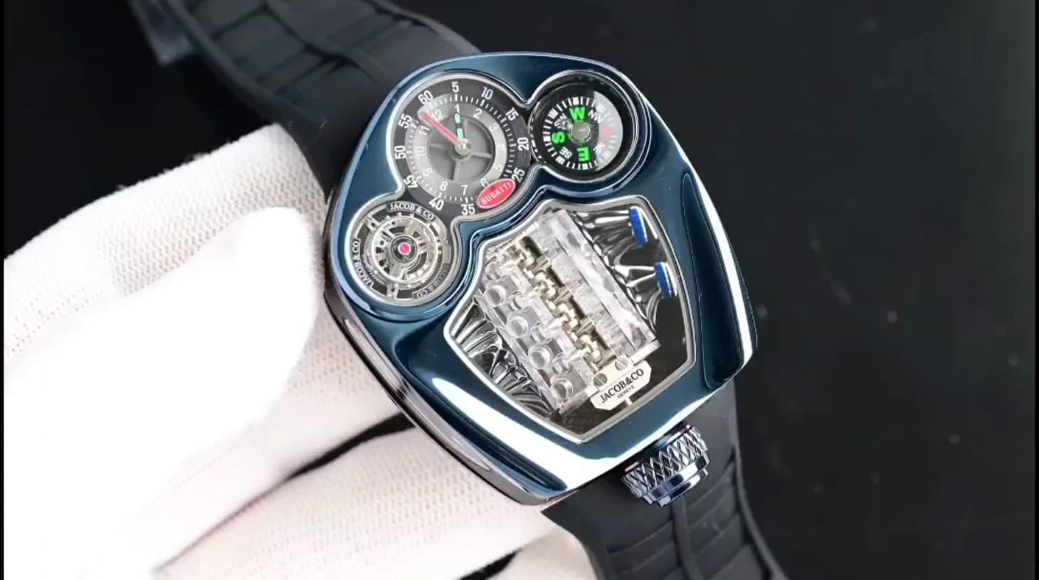 Luxury Brand Black Watch V16