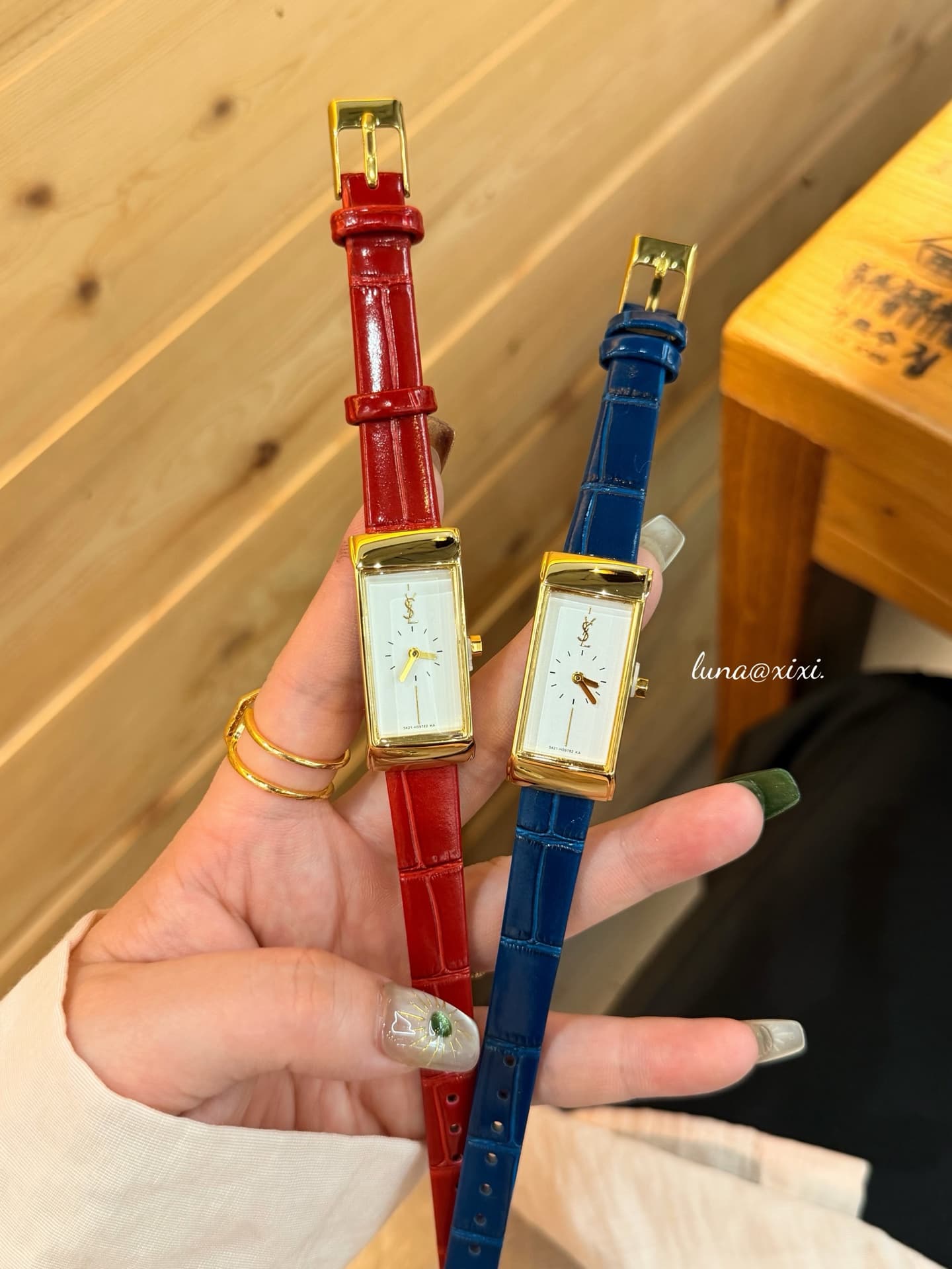 Saint Laurent Red Belt