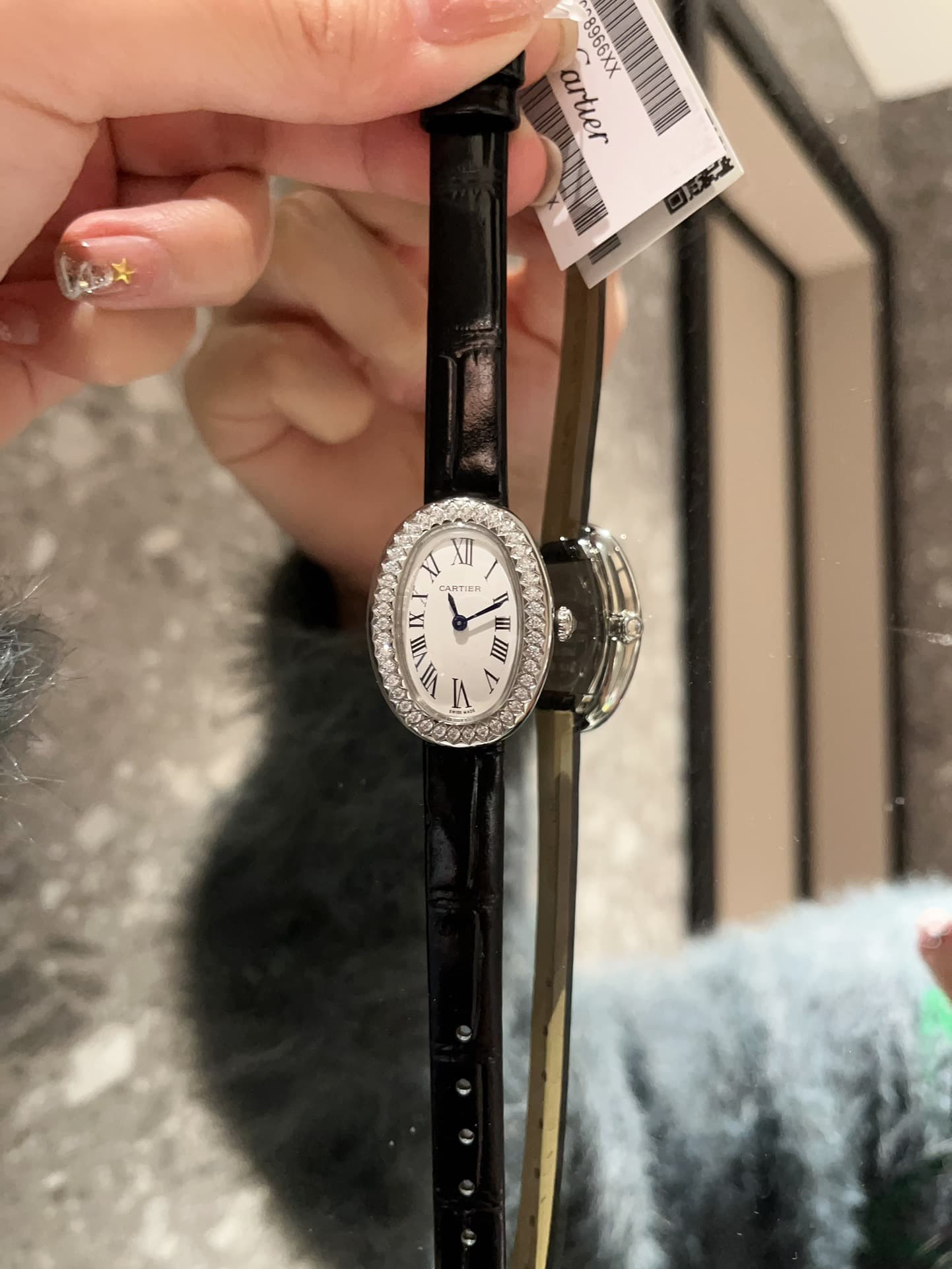 Cartier White Watch